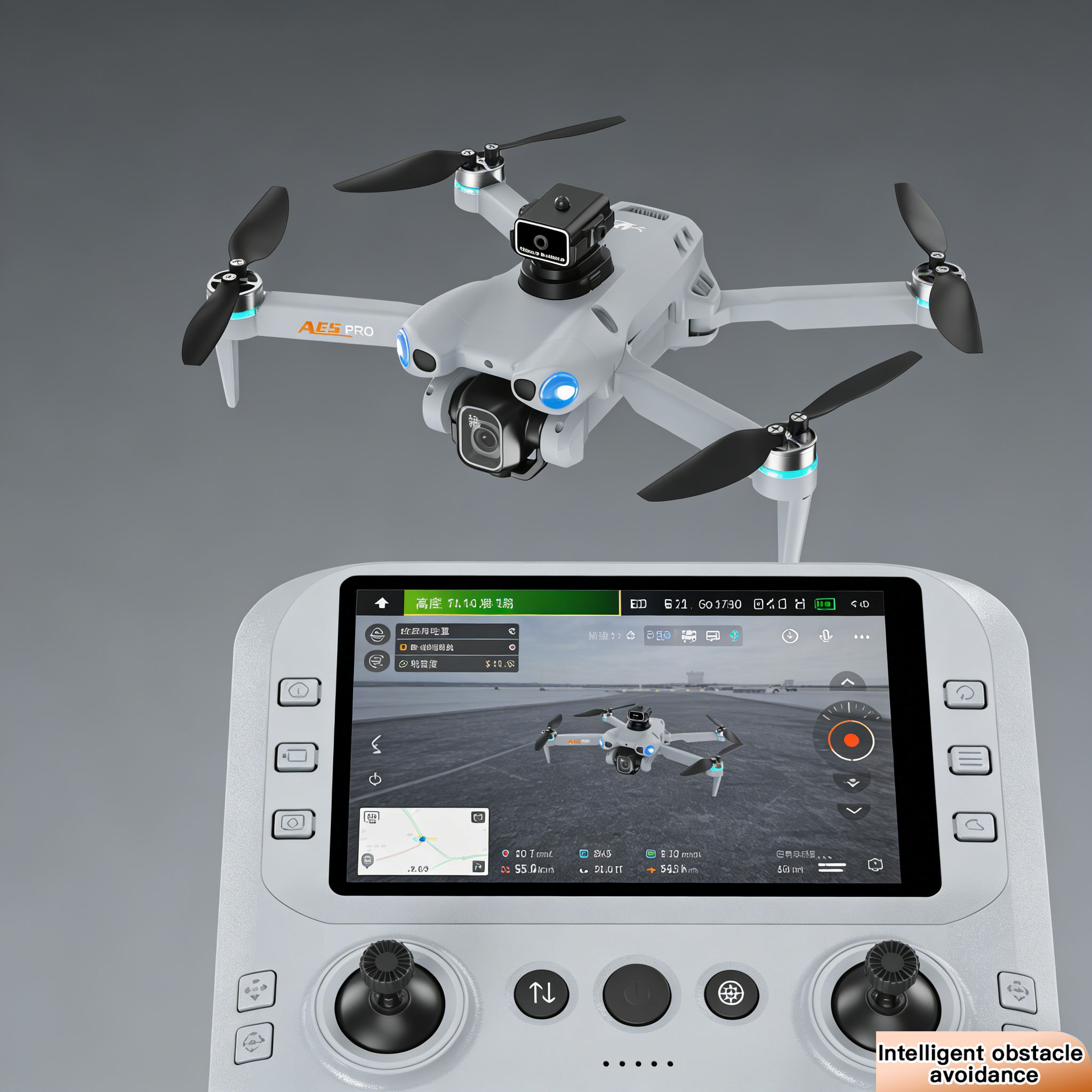 Drone Multispectral - New AE5 Pro Drone 8K 5G