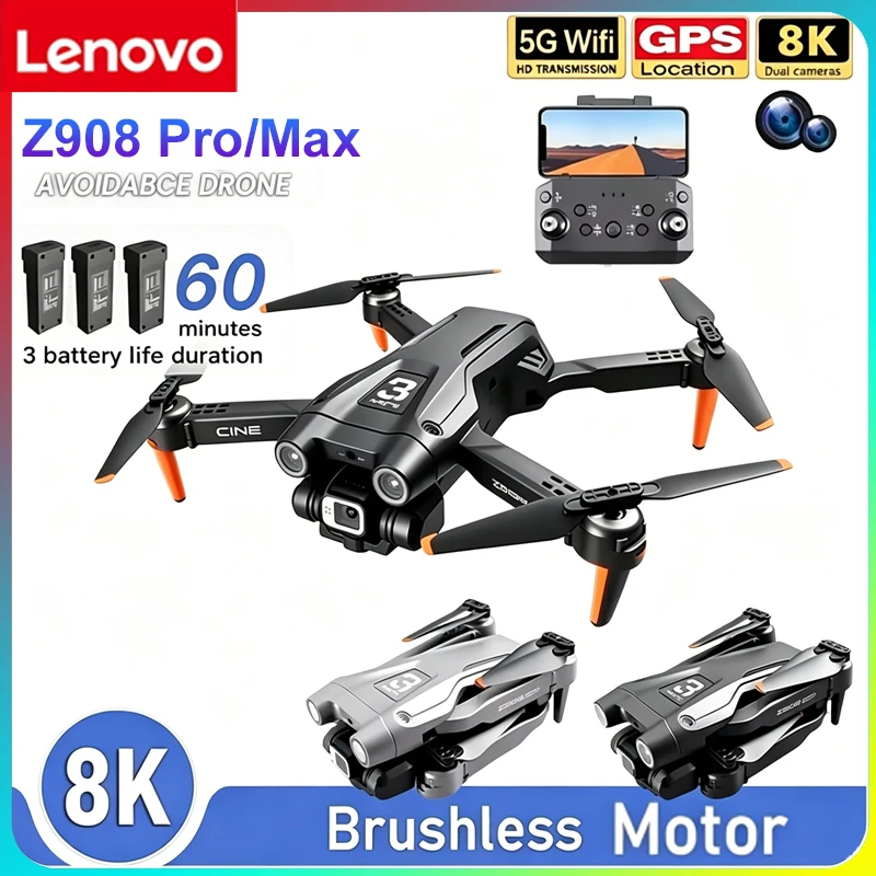 Drone Multispectral - Lenovo Z908Max Professional Drone 8K Dual