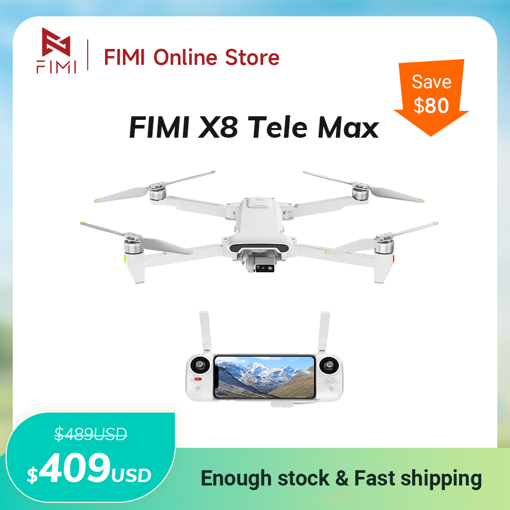 Drone Thermal Imaging - FIMI X8 Tele Max drone 4K