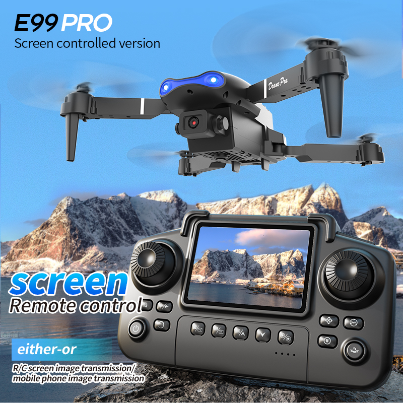 Drone Lidar - E99 PRO Drone Screen Control Aerial