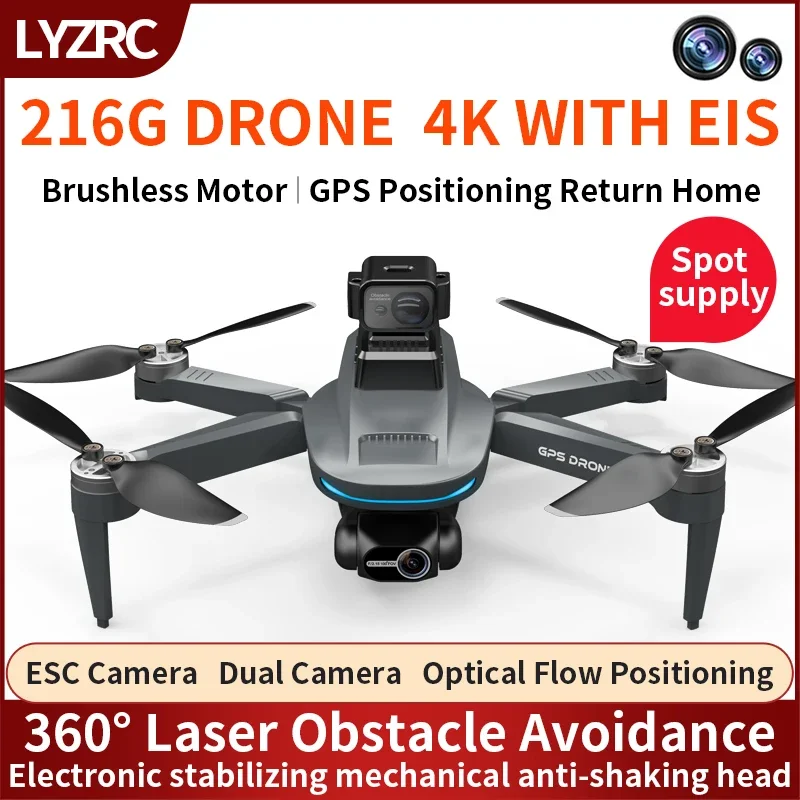 L200 PRO MAX Drone 4K 2-Axis P - огляд і ціна Drone Lidar