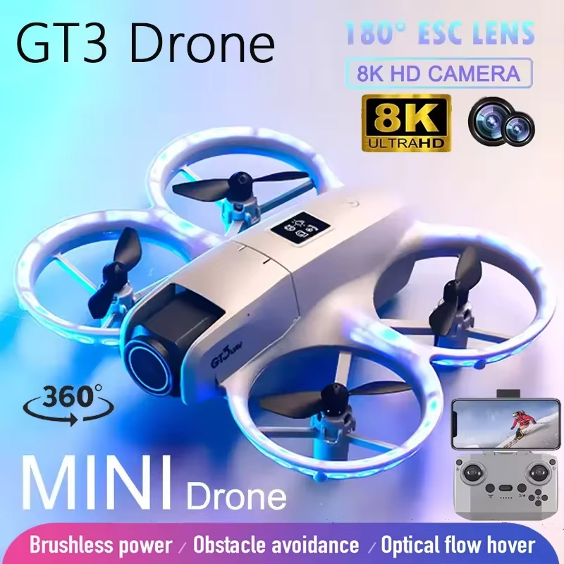 NEW GT3 Mini Drone 8K HD Dual  - огляд і ціна Drone Video Production
