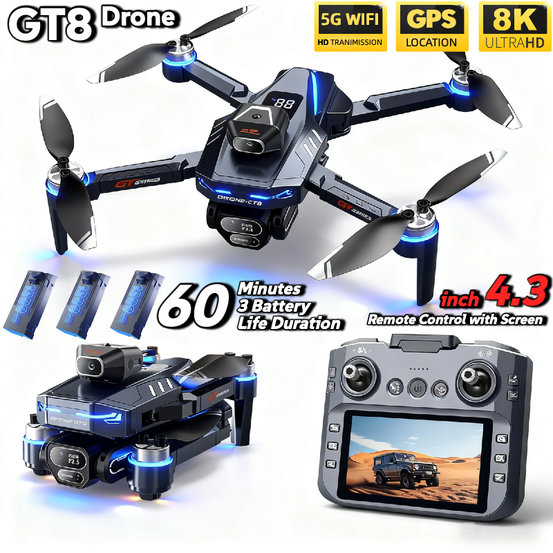 For Genuine GT8 Drone 4K Profe - огляд і ціна Drone Multispectral
