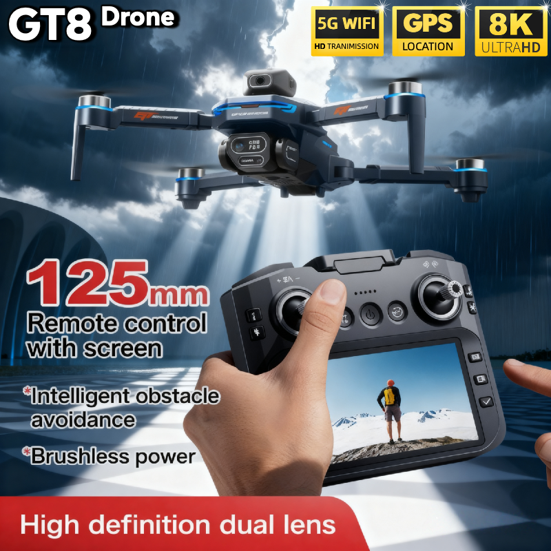 For Genuine GT8 Drone 4K Profe - огляд і ціна Drone Multispectral