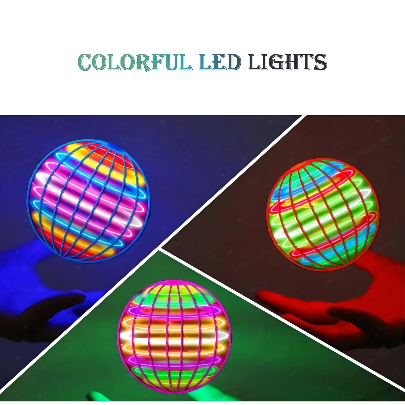 LED Light Up Flying Orb Boomer - огляд і ціна Drone Aerial Photography