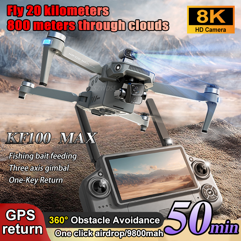 SJRC KF100 MAX 8K UHD Photo HD - огляд і ціна Drone Aerial Photography