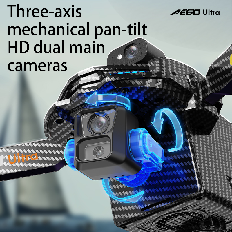 AE60 GPS Drone Professional 8K - огляд і ціна Drone Lidar