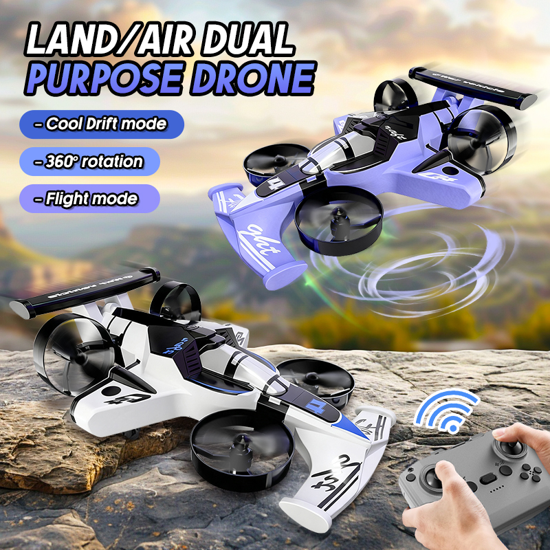 2in1 Mini Drone Air-Ground Fly - огляд і ціна Drone Surveying