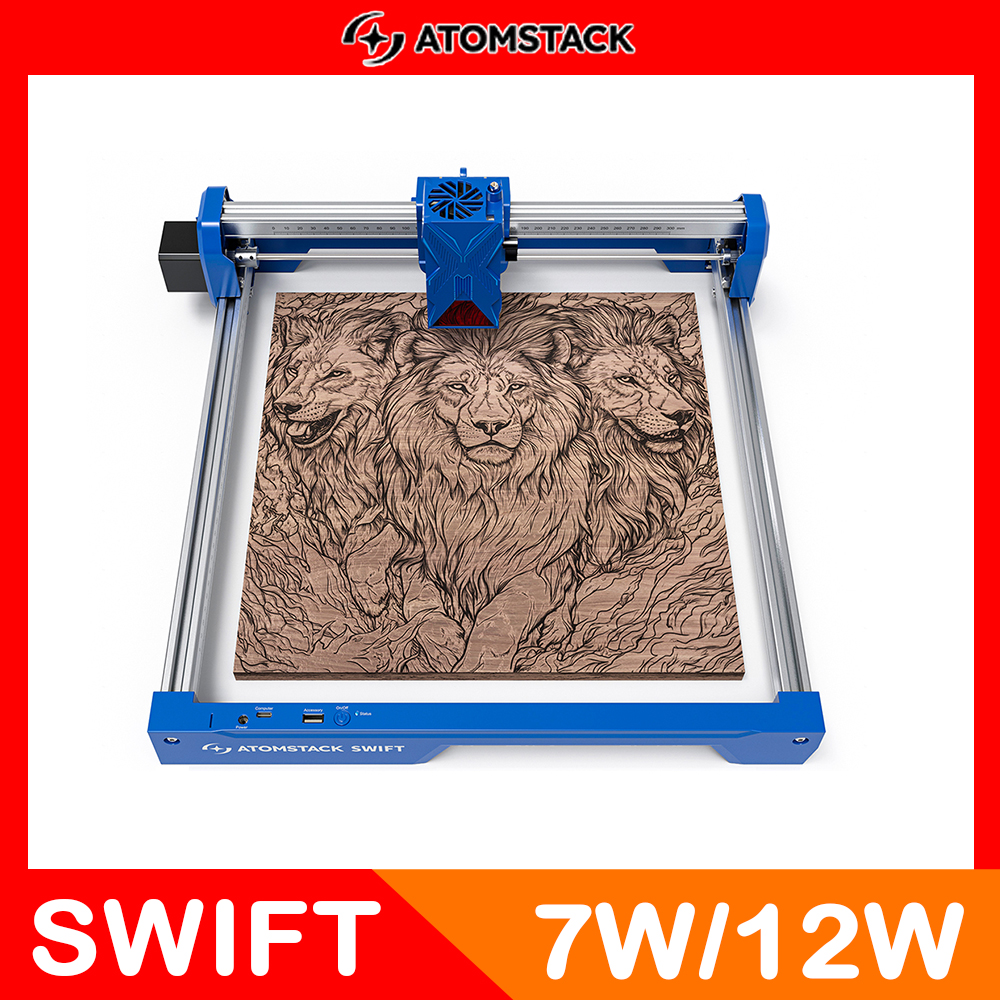 ATOMSTACK Swift 7W Portable La - огляд і ціна Drone Lidar