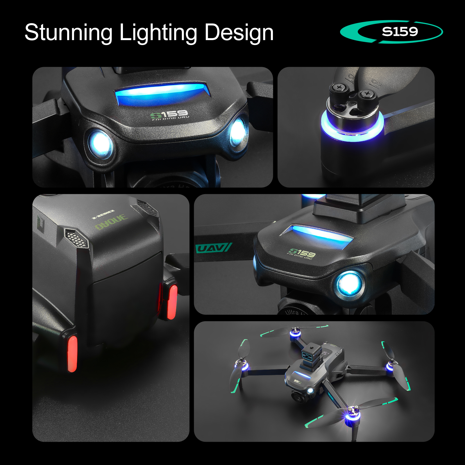 S159 GPS Drone 4K Profesional  - огляд і ціна Drone Mapping